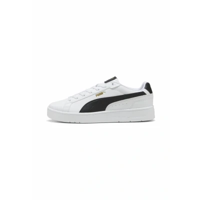 Afbeelding van Court Classico sneakers unisex, Zwart/Wit/Goud, Maat 45 PUMA