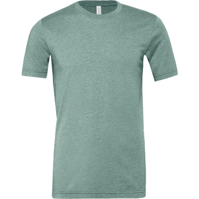Afbeelding van Bella + Canvas Unisex Jersey Short Sleeve Tee Heather BE3001CVC Dusty Blue