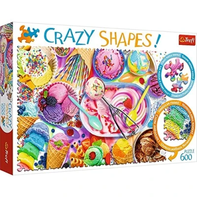 Afbeelding van Trefl Puzzles &quot;600 Crazy Shapes&quot; Sweet dream