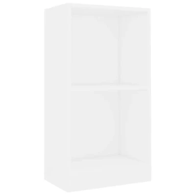 Image de vidaXL Bibliothèque blanc 40x24x75 cm bois d&#039;ingénierie800819