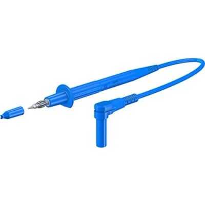 Afbeelding van Stäubli XPF 484 Veiligheidsmeetsnoer 4mm veiligheidsstekker 1.50 m Blauw 1 stuk(s)