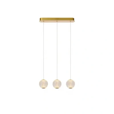 Afbeelding van Lucide Hanglamp Cintra 3L Transparant