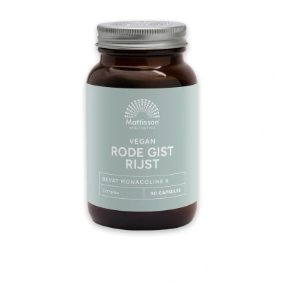 Afbeelding van Mattisson Rode Gist Rijst complex Monacoline K 90 capsules