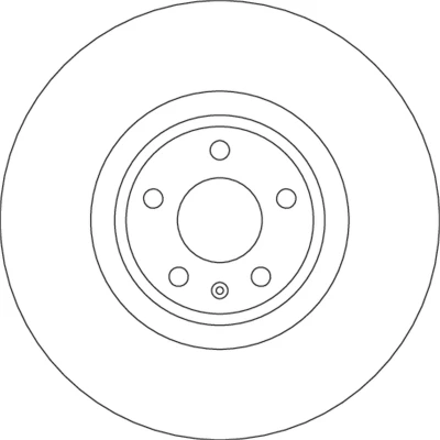 Afbeelding van TRW Remschijf AUDI: A4 B9 Avant, Q7, A5 Sportback 34mm 5 112mm Geventileerd Gelakt DF6729S 4M0615301AB,4M0615301AN,4M0615301P Remschijven
