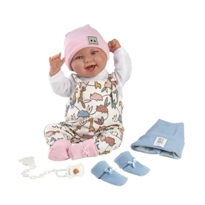 Afbeelding van Llorens Pop Talo en Tala Sonrisas Two in one 44cm