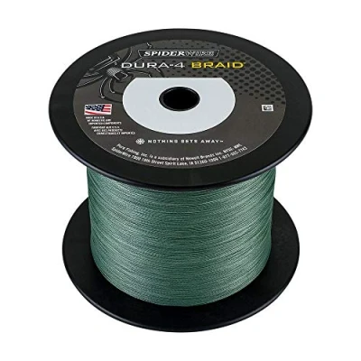 Afbeelding van SpiderWire Dura 4 Moss Green Gevlochten lijn 0.17mm/15kg (1800m)