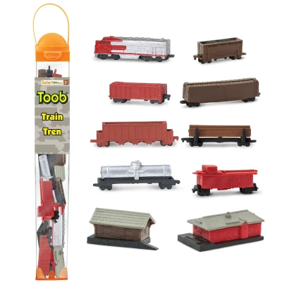 Afbeelding van Safari Speelfiguren Toob Set Treinen
