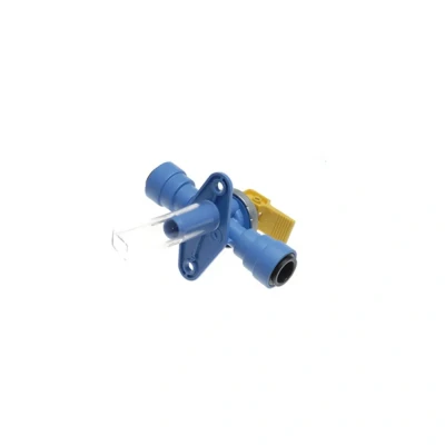 Afbeelding van Truma Aftap En Overdrukventiel John Guest 12 Mm 2,8 Bar Blauw Boilers