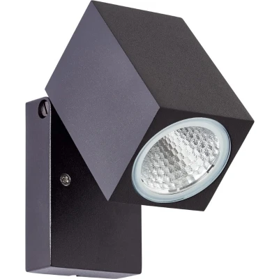 Afbeelding van Brilliant Burk G90980A06 LED buitenlamp (wand) Lichtbron niet vervangbaar 8 W Zwart