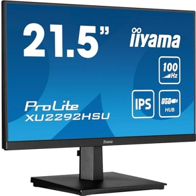 Afbeelding van Iiyama ProLite XU2292HSU B6 LCD monitor Energielabel E (A G) 54.6 cm (21.5 inch) 1920 x 1080 Pixel 16:9 0.4 ms HDMI, DisplayPort, Hoofdtelefoon (3.5 mm