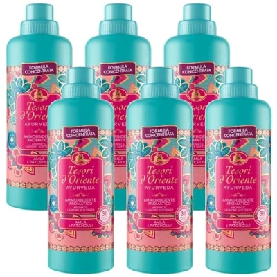 Afbeelding van Tesori d&#039;Oriente Ayurveda wasverzachter concentraat 760 ml x 6