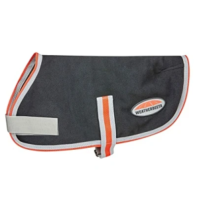 Afbeelding van Weatherbeeta Therapy Tec hondenjas, 35 cm, zwart/zilverkleurig