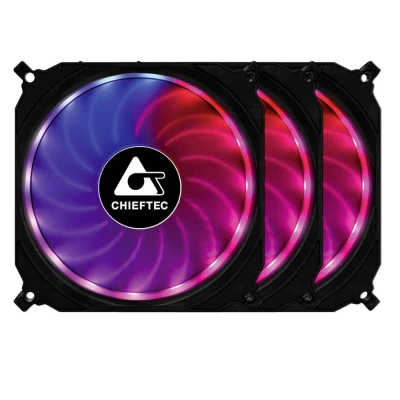 Afbeelding van Chieftec CF 3012 RGB PC ventilator Zwart