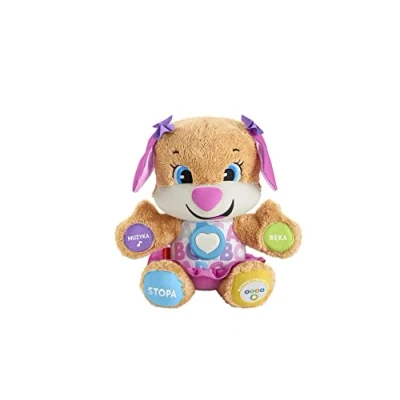 Afbeelding van Fisher Price Grappig educatief speelgoed voor honden, sprekende en zingende knuffel, babyspeelgoed vanaf 6 maanden, interactief hondenspeelgoed, baby&#039;s, meisjes jongens,