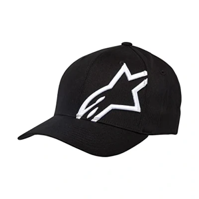 Afbeelding van Alpinestars Herren Cap Corp Shift 2 Flexfit Black/White S/M