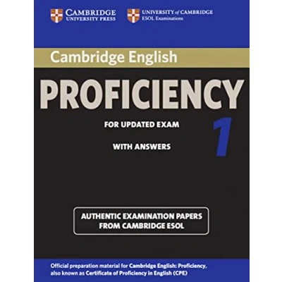 Afbeelding van Cambridge Certificate of Proficiency in English 1 for updated exam. Student&#039;s Book with answers