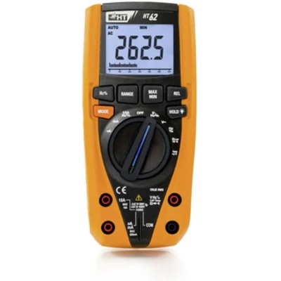 Afbeelding van HT Instruments HT62 Multimeter Digitaal CAT III 1000 V, IV 600 V Weergave (counts): 6000