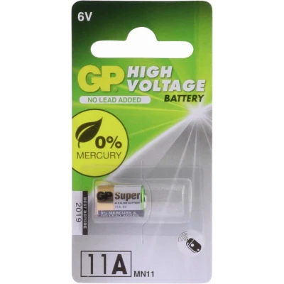 Afbeelding van GP11A GP batterij, 6 volt alkalische hoogspanningsbatterij