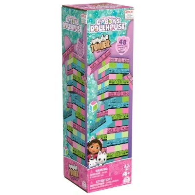 Image de Jeu d&#039;adresse Spin Master Games Tour Jenga Gabby et la Maison Magique