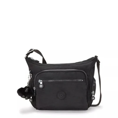 Afbeelding van Kipling Gabbie Kleine schoudertas voor dames, eenheidsmaat, zwart, één maat, zwart.