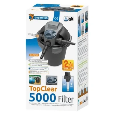 Afbeelding van Superfish Topclear Uv Drukfilter Filters 7 Watt 5000 C