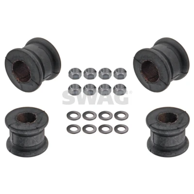 Afbeelding van SWAG 10 61 0029 Reparatieset, stabilisatorophanging Vooras links, rechts MERCEDES BENZ: W124 Saloon, Coupe, C Class Saloon