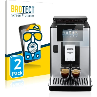 Afbeelding van BROTECT Screenprotector voor DeLonghi PrimaDonna Soul ECAM612.55.SB Folie Beschermfolie matte (2 Stuks)