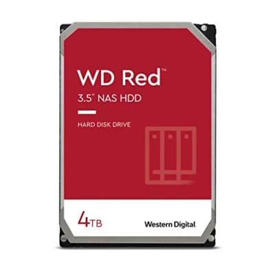 Image de WD Red Disque dur interne NAS 3.0 4 TB 5400 rpm SATA 6 Gb/s SMR Cache de 256 MB 35 po