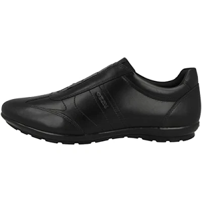 Image de Geox Baskets montantes Uomo Symbol C pour garçon, Noir, 45 EU