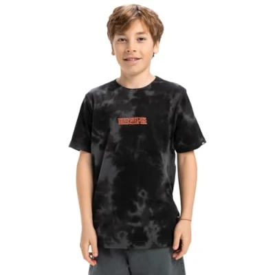 Afbeelding van Quiksilver FROG Ritual TEE Youth Unisex Tshirt print voor kinderen, Maat: 128, Black
