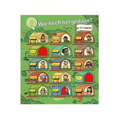 Afbeelding van Wie heeft het gedaan? Op de camping