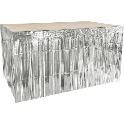 Afbeelding van Boland Tafelrok metallic Zilver