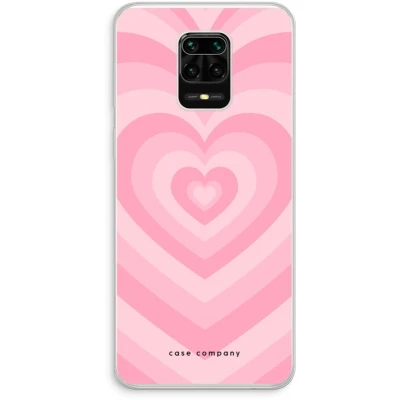 Afbeelding van Case Company® hoesje geschikt voor Xiaomi Redmi Note 10 Lite Hart Roos Soft Cover Telefoonhoesje Bescherming aan alle Kanten en Schermrand