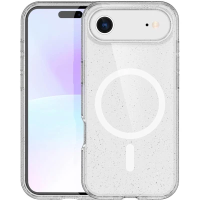 Afbeelding van imoshion Sparkle Backcover met MagSafe voor de Apple iPhone 17 Air Transparant