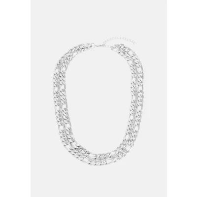 Afbeelding van Urban Classics Figaro Layering Necklace Unisex Ketting silvercoloured, Heren, Maat: One Size, Silver coloured