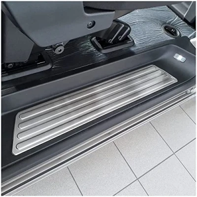 Afbeelding van tuning art XF514 1 instaplijsten voor VW T6 T6.1 Multivan Caravelle 2015 roestvrij staal, kleur: zilver