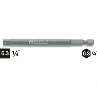 Afbeelding van HAZET 8508S 4 Verbindingsdeel Aandrijving 1/4 (6.3 mm) Uitvoering 100 mm 1 stuk(s)