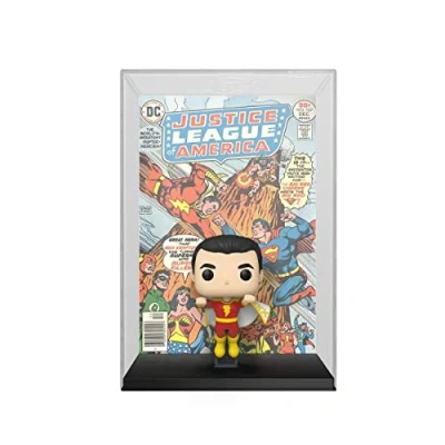 Afbeelding van Funko Pop! Comic Cover: DC Shazam Vinyl figuur om te verzamelen Cadeau idee Officiële Producten Speelgoed voor Kinderen en Volwassenen Figuurmodel Verzamelaars