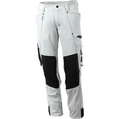 Afbeelding van Mascot Advanced Stretch Werkbroek met Kniezakken C54 82cm 06 Wit