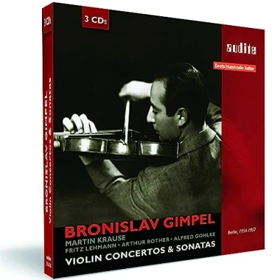 Afbeelding van Bronislav Gimpel Violin Concertos &amp; Sonatas (3 CD)