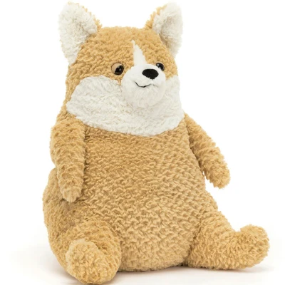 Afbeelding van Jellycat Amore Corgin knuffel 26 cm in de kleur Camel