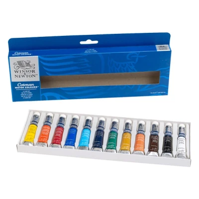 Image de Winsor &amp; Newton Cotman tubes d&#039;aquarelle 8 ml (12 pièces)
