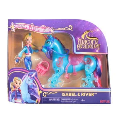 Image de Coffret Poupée et Licorne L’Ecole des Licornes Isabel River Unicorn Academy
