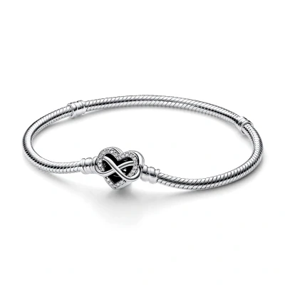 Afbeelding van Pandora Damesarmband sterling zilver 925 592645C01, Kubieke zirkonia