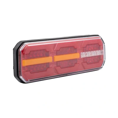 Afbeelding van Topgear Achterlicht Aanhangwagen Caravan 12 Volt &amp; 24 5 Functies 283 x 100 33 mm Dynamic LED L/R