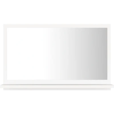 Afbeelding van vidaXL Badkamerspiegel 60x10,5x37 cm bewerkt hout wit