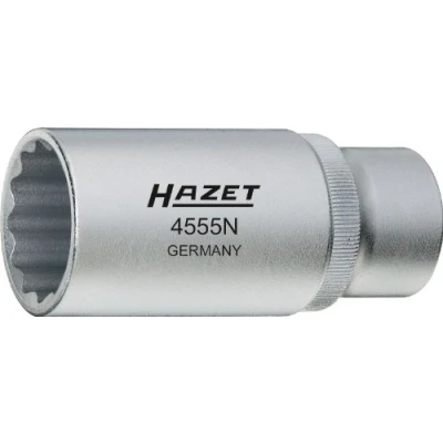 Afbeelding van HAZET 4555N Steeksleutelelement Chroom vanadium staal gekarteld