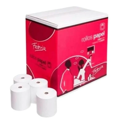 Afbeelding van Thermische Papierrol Fabrisa 80 x 60 12 mm Set 10 Stuks