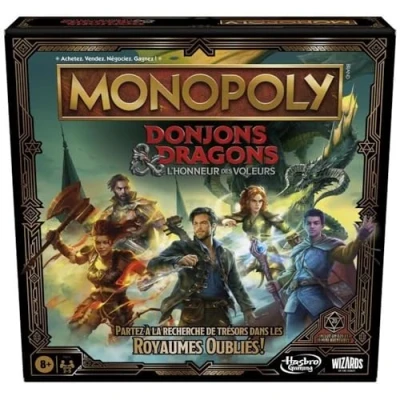 Image de Jeu classique Monopoly Donjons et Dragons L&#039;honneur des voleurs