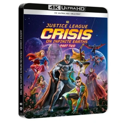 Image de Warner Home Video Crisis On Infinite Earths: Part 2 (steelbook) 4k Blu ray